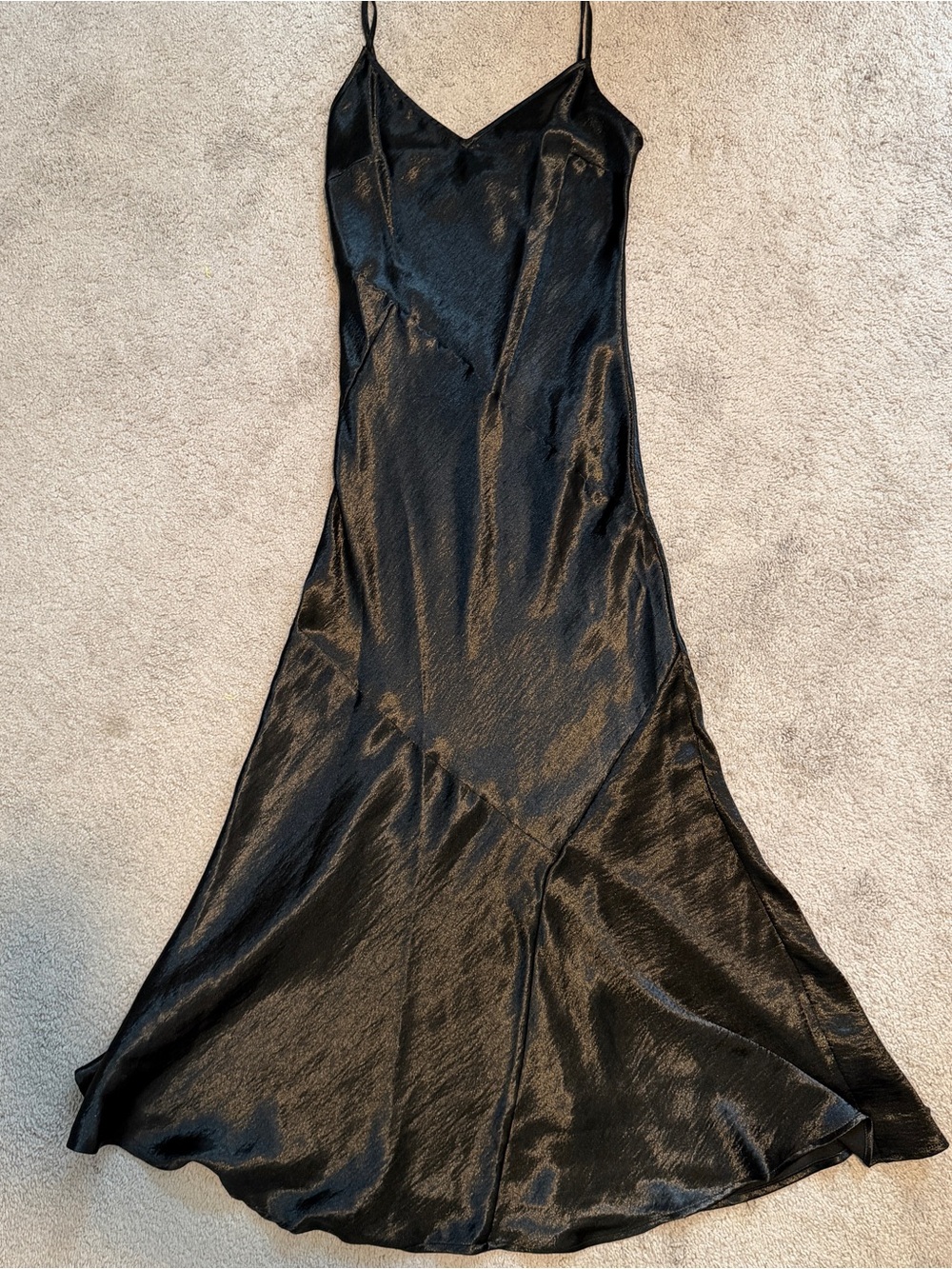 Rebecca Minkoff Satin Midi Dress - Picture 2 of 7